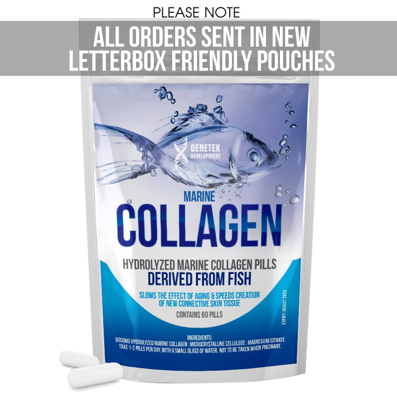 Marine Collagen Peptides Supplements for Men & Women - Collagen Pills My Store uk supplements