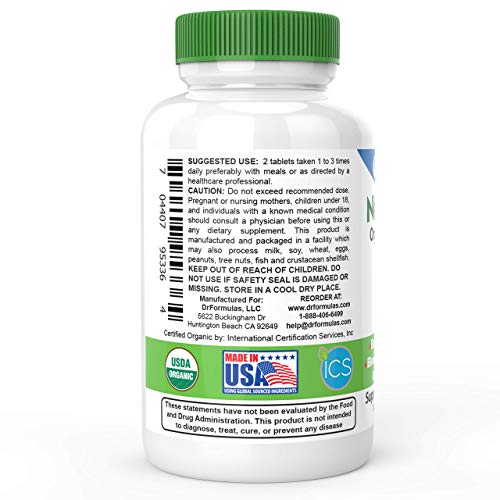 DrFormulas Organic Prebiotic Fiber for Constipation Relief & Weight Loss | Nexabiotic Super DrFormulas uk supplements