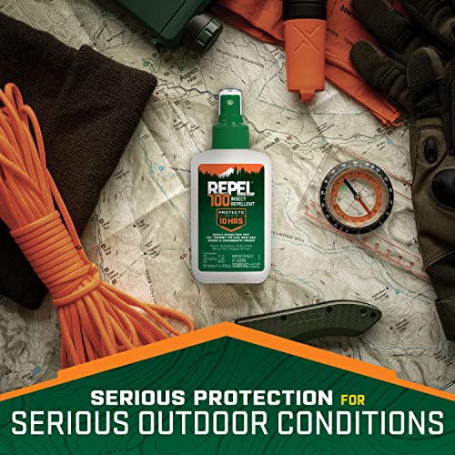 Repel 100 Insect Repellent, Pump Spray, 4-Fluid Ounces, 10-Hour Protec Repel uk supplements
