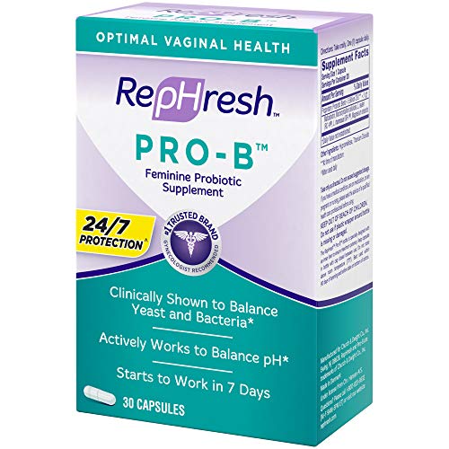 Rephresh Pro-B Probiotic Supplement for Women, 30 Oral Capsules (Pack of 2) Rephresh uk supplements