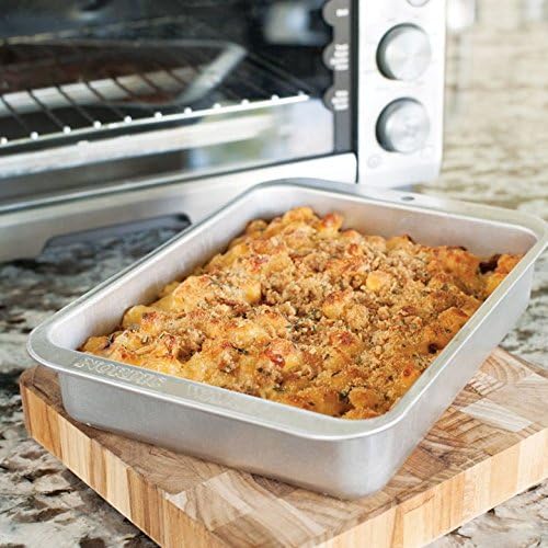 Nordic Ware Naturals Compact Rectangular Pan - Natural Uncoated Aluminum, Toaster Oven and Broiler Safe Nordic Ware uk supplements