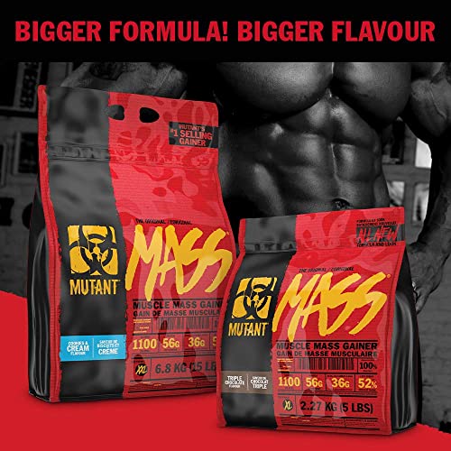 MUTANT Mass Weight Gainer Protein Powder, High-Calorie Workout Shakes Mutant uk supplements