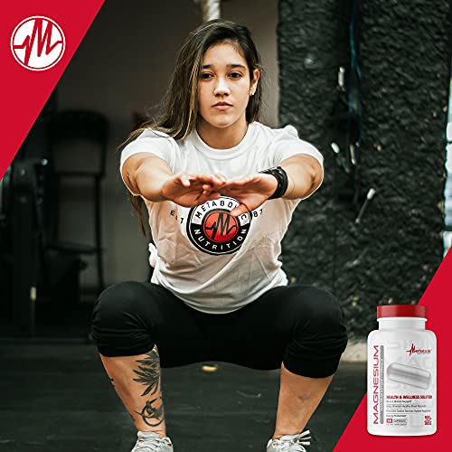 Metabolic Nutrition Magnesium, 650mg per Serving, Non-GMO, Vegan, Gluten Free Metabolic Nutrition uk supplements