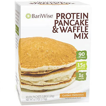 BariWise Protein Pancake & Waffle Mix, Golden Delicious, Low Sugar & Low Carb (7ct) BariWise uk supplements