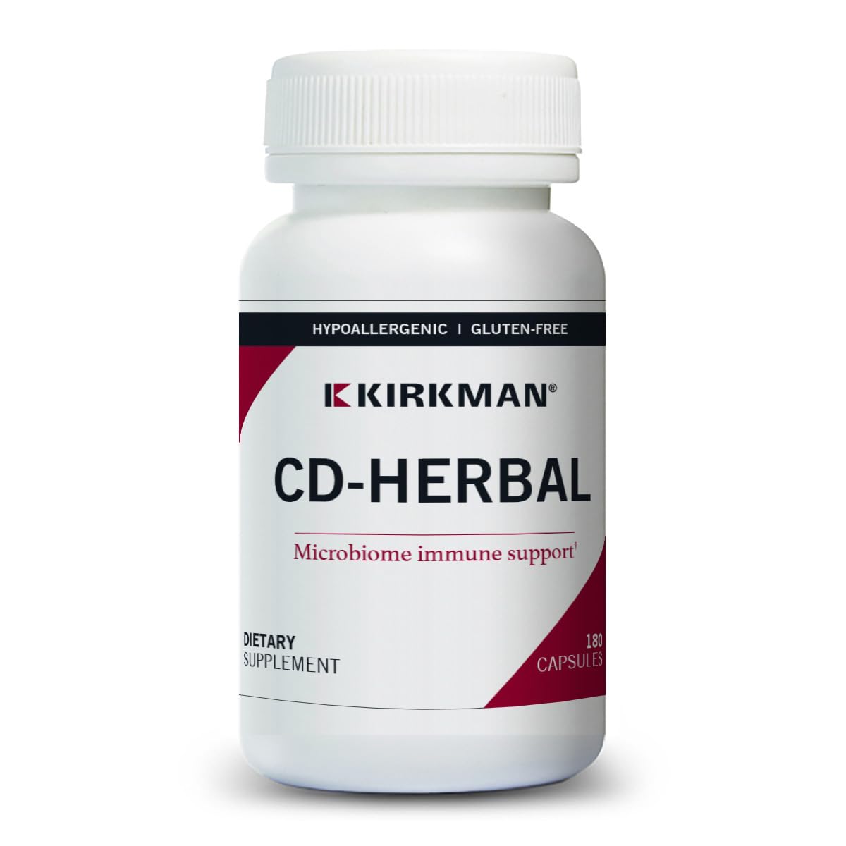Kirkman CD-Herbal - Hypoallergenic -180 Vegetarian Capsules Kirkman uk supplements