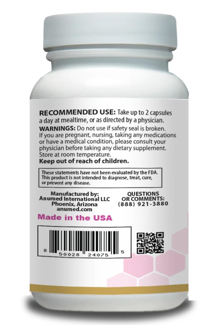 Women’s Multivitamin with Iron, Vitamin D3, Magnesium, B-Complex & Herbal Support – 60 Capsules – Energy, Hormone Balance, Heart Health – AnuMed AnuMed International uk supplements