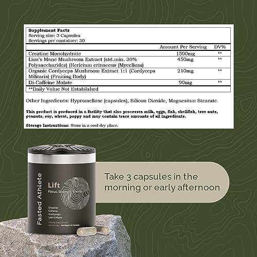 Lift Black Label – Nootropic Brain Booster Supplement for Productivity Fasted Athlete uk supplements