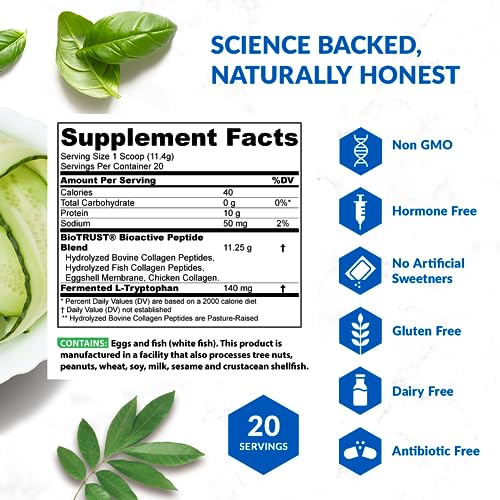 BioTrust Ageless Multi Collagen Peptides Powder – 5 Types (I, II, III, V, X) – Hydrolyzed BioTrust uk supplements