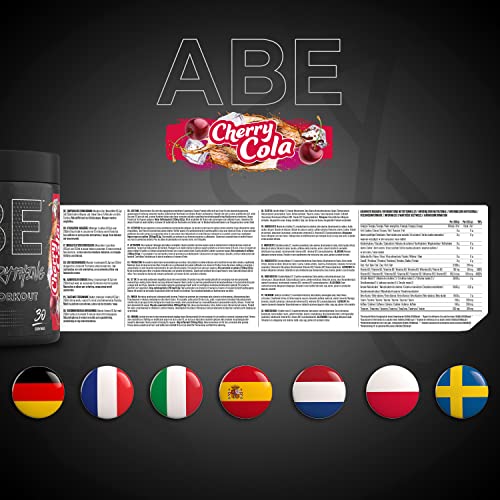 ABE All Black Everything Pre Workout Energy, Increase Physical Performance with Citrulline Applied Nutrition uk supplements