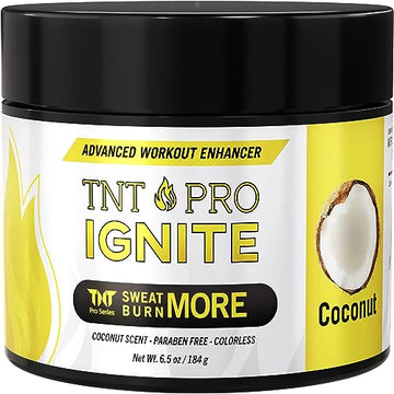 TNT Workout Enhancer Sweat Gel: Hot Cream for Tummy Belly Firming, Sweet Scent TNT Pro Series uk supplements