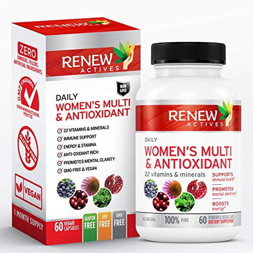 Renew Actives Women's Multi-Vitamin & Antioxidant: Daily Health Supplement for Woman Renew Actives uk supplements