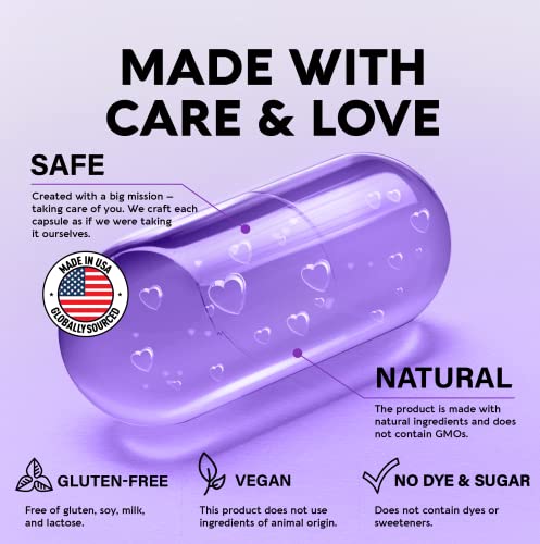 Natural Saffron Supplements - Pure Saffron Extract 88.5 mg - Made in USA - Mood NUTRAHARMONY uk supplements