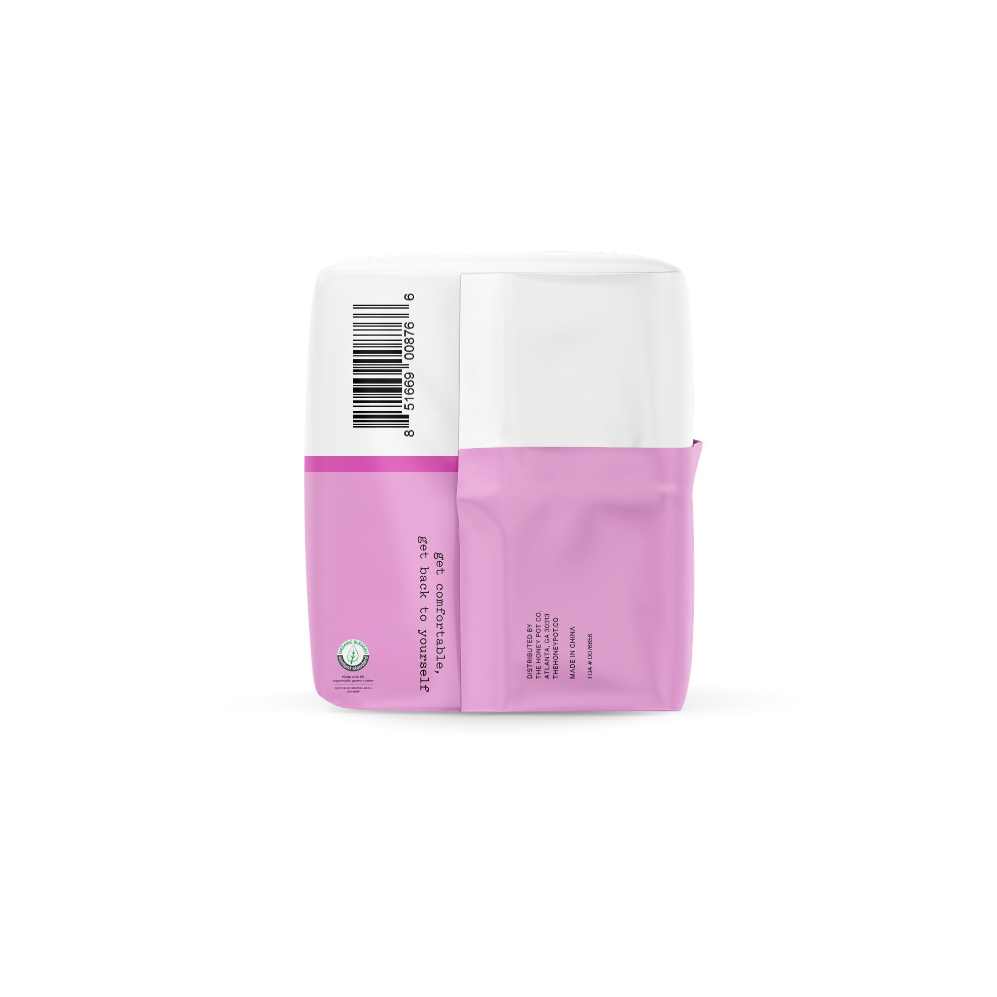 The Honey Pot Company - Non-Herbal Regular Flow Pads with Wings - Organic Pads for Women The Honey Pot Company uk supplements
