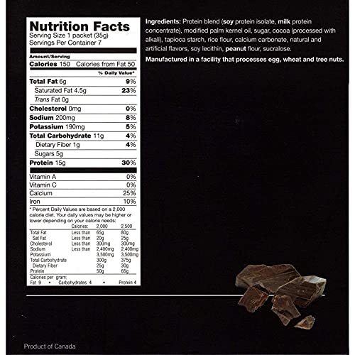 ProtiWise - By Doctors Weight Loss High Protein 15g Soy Snacks | Chocolate | 7/Box ProtiWise - By Doctors Weight Loss uk supplements