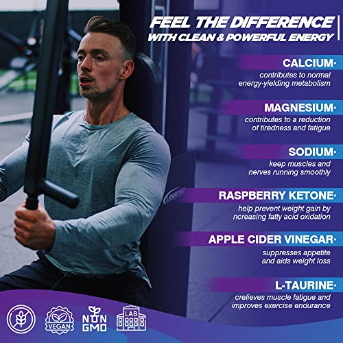 VEGEPOWER Keto Fast Diet Pills- Ketone Slim Pro 180 Capsules-Apple Cider Vinegar VEGEPOWER uk supplements