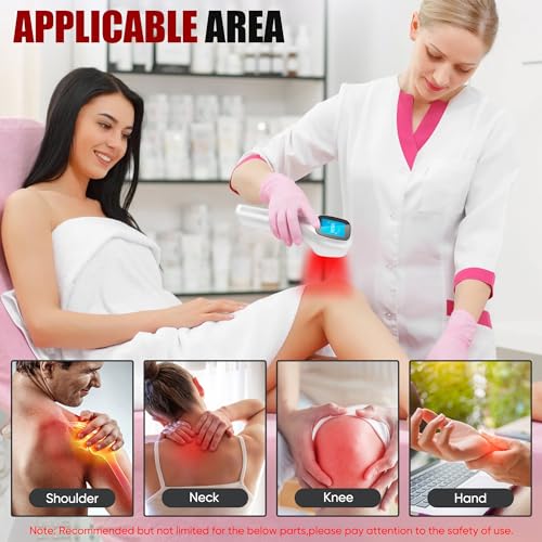 Body/Pet Red Light Device, Four Modes and Timing Settings - Handheld and Portable to Treat Body Pain ZagMufe uk supplements