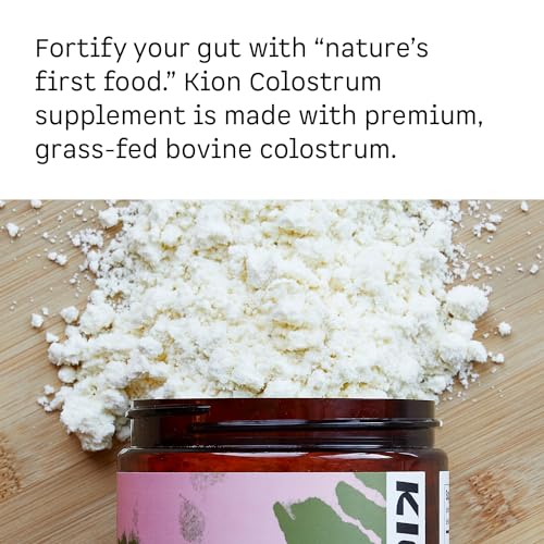 Kion Colostrum | Grass-Fed Bovine | Gut Health and Immune Support | 30 Servings Kion uk supplements