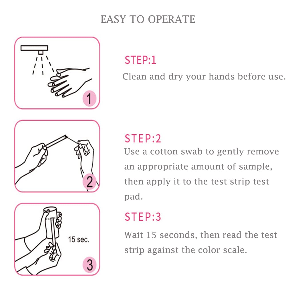 Colilove Vaginal Health PH Test Strips (50cnt) Feminine Vaginal PH Balance Test Strips Monitor Colilove uk supplements