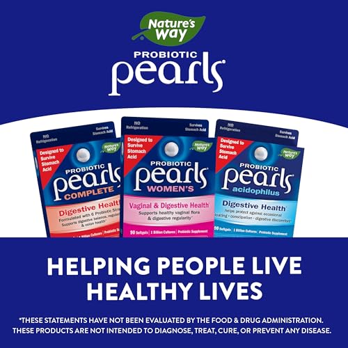 Nature's Way Probiotic Pearls for Women, Vaginal and Digestive Health Nature's Way uk supplements