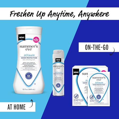 Summer's Eve, Ultimate Odor Control, Feminine Spray for Odor Protection, Talc-Free, Absorbs Moisture, 2 oz Summer's Eve uk supplements
