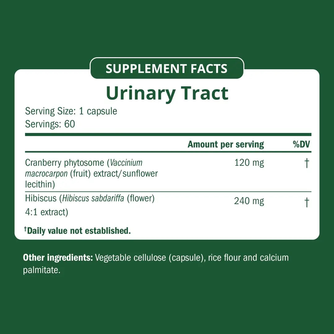 Semaine Urinary Tract Cleanse & Protect – 60 ct, Bladder Support Supplement for Women, Flushes Urinary Tract. Combines Cranberry Proanthocyanidins with Hibiscus Semaine uk supplements