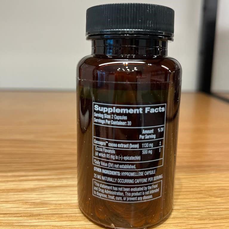 CocoaVia Cardio Health Supplement, 30 Day, 500mg Cocoa Flavanols, Support Heart Health CocoaVia uk supplements