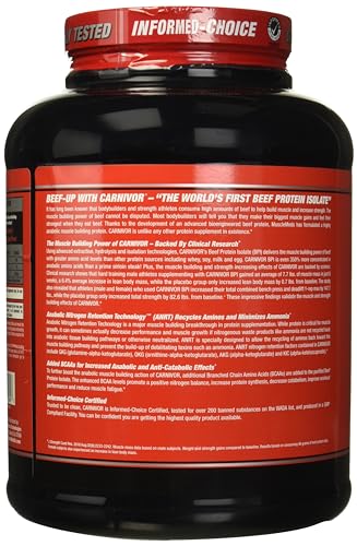 MuscleMeds Carnivor Beef Protein Isolate, 0 Lactose, 0 Sugar, 0 Fat, 0 Cholesterol MuscleMeds uk supplements