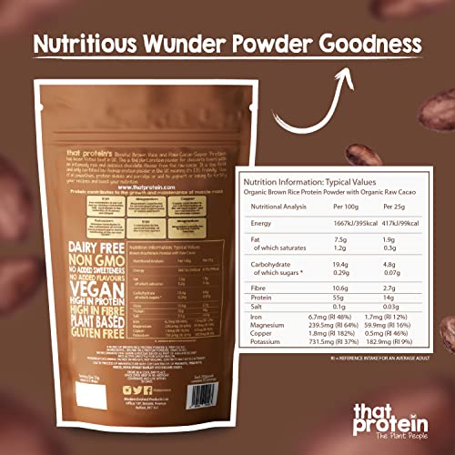 Vegan Protein Powders - Gluten Free, Low FODMAP, & Vegan Chocolate Protein Powder That Protein uk supplements