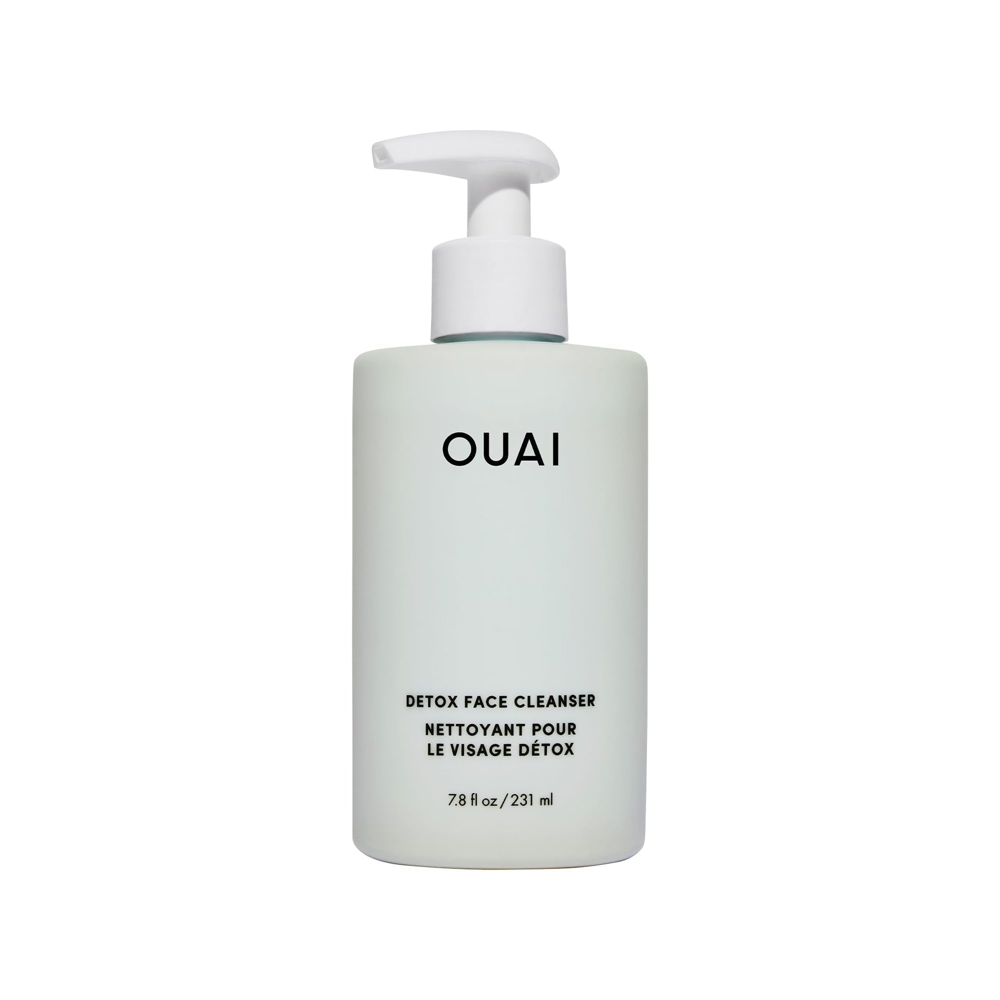 OUAI Detox Facial Cleanser - Deep Cleansing Face Wash with Glycolic Acid, Niacinamide & PHA - Removes Sweat, Dirt & Oil Without Drying - Gentle Face Cleanser for Post-Workout (7.8 Fl Oz) OUAI uk supplements