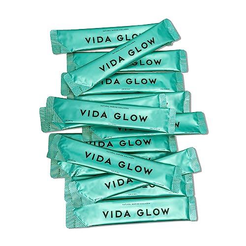 Vida Glow - Natural Hydrolysed Marine Collagen Sachets | Promotes Glowing Skin + Smooths Fine Lines Vida Glow uk supplements