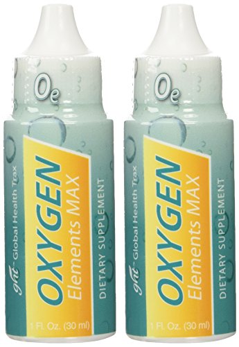 Oxygen Elements Max Plus Candida Therapy Yeast Fighter By GHT 1 Oz Per Bottle - 2 Bottles Oxygen Elements Max uk supplements