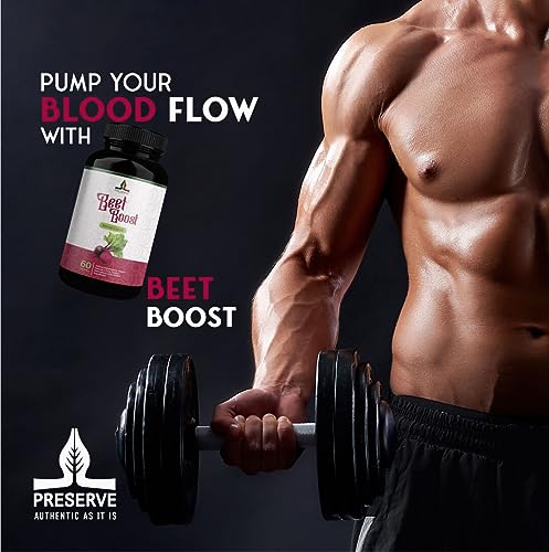 PRESERVE Organic Beetroot casules 16,000mg Per Serving, Natural Monthly Supplement PRESERVE uk supplements
