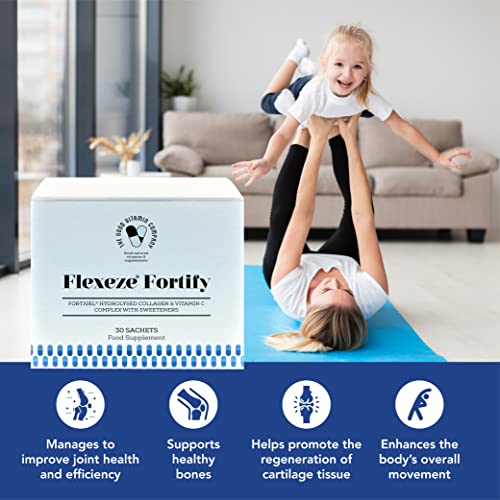 Flexeze Fortify: 30 Sachets (1 Month Supply) - Nutritional Bone & Joint Care Supplement THE GOOD VITAMIN COMPANY Good natured vitamins & supplements uk supplements
