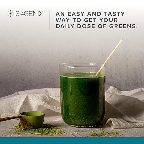 Isagenix Greens - 2 Servings of Vegetables Per Scoop - A Superfood Experience Isagenix uk supplements