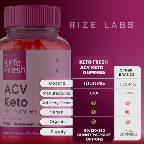 (3 Pack) Keto Fresh ACV Gummies, Keto Fresh ACV Gummies for Advanced Weight Loss rize labs uk supplements