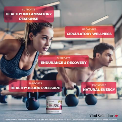 Vital Selections 100% Organic Beet Root Juice Powder, Highest Purity and Potency Vital Selections uk supplements
