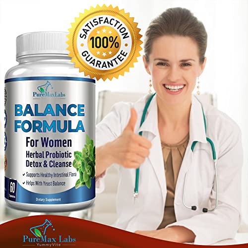 YUMMYVITE Balance Complex for Women - for Vaginal Health, Herbal Detox & Cleanse YUMMYVITE uk supplements