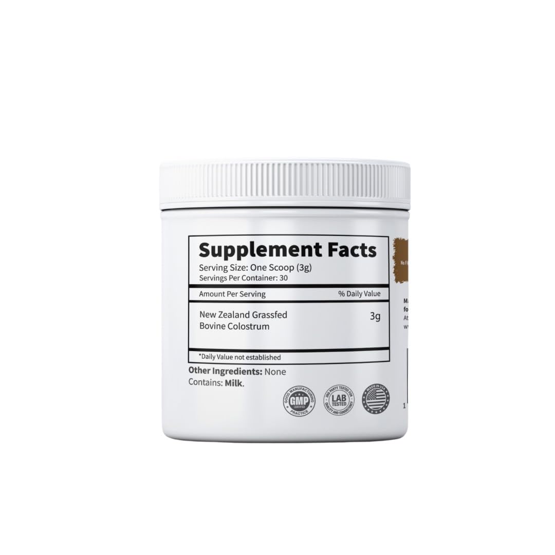 Primal Being Grassfed Beef Colostrum - Supports Immune Function, Gut Health, Hair Primal Being uk supplements