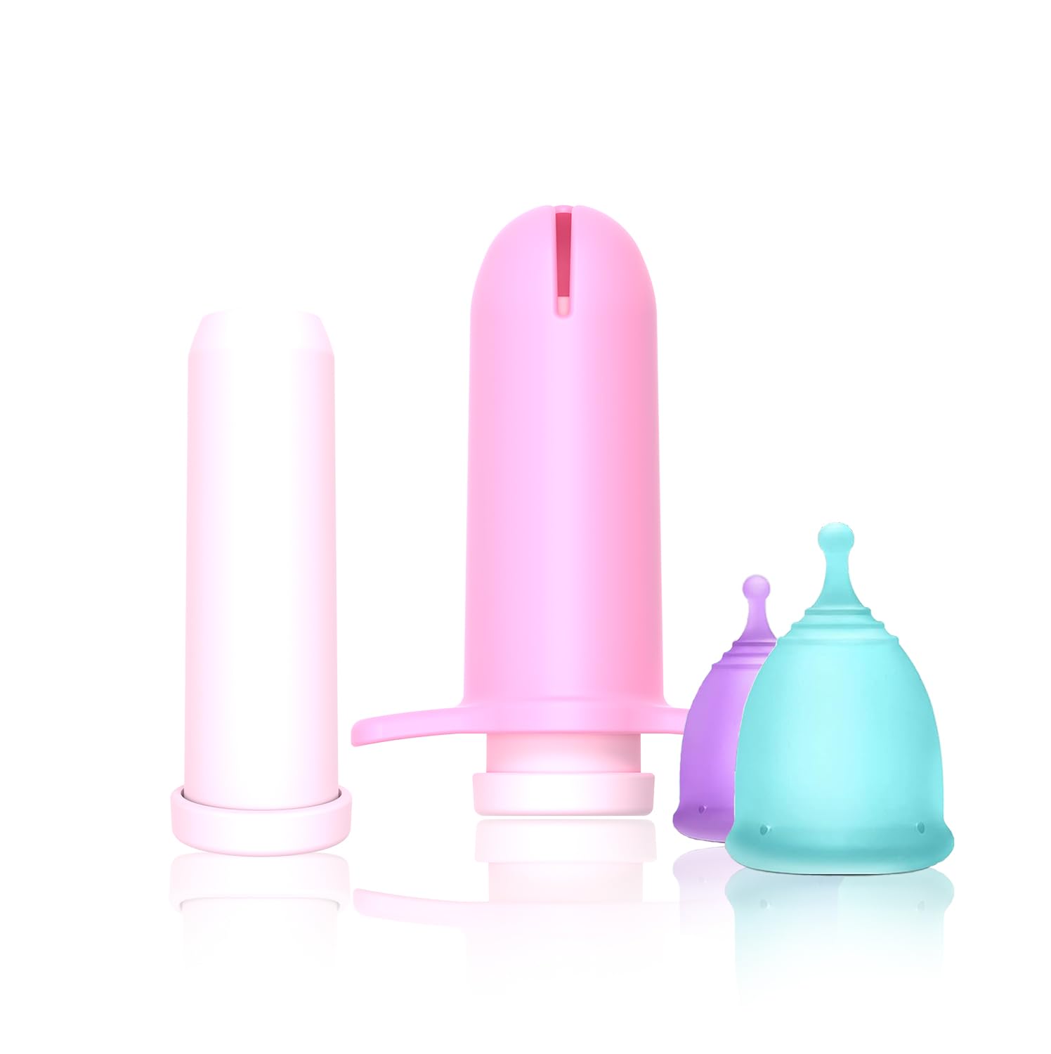 Mottery Applicator Tool for Menstrual Cups for Easy Insertion,Reusable Period Cup Applicator Set Mottery uk supplements