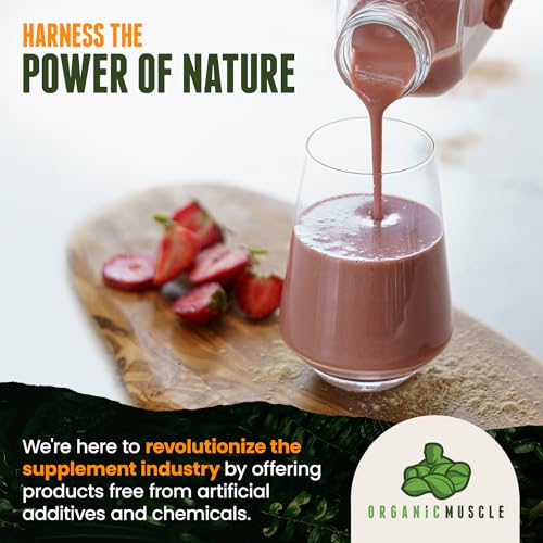 Organic Muscle Superfood Pre Workout Powder for Men & Women, Passionfruit Guava Organic Muscle uk supplements