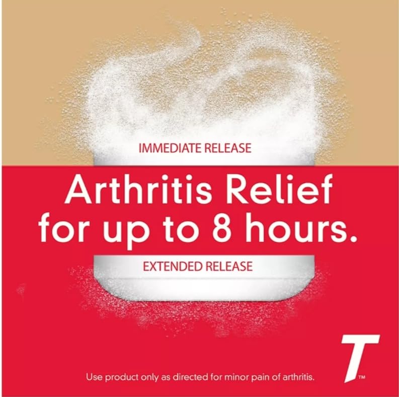 Tylenol Arthritis Pain Extended Release Tablets with Acetaminophen for Joint Pain, 290 Caplets (Pack of 2) (Package May Vary) Tylenol uk supplements