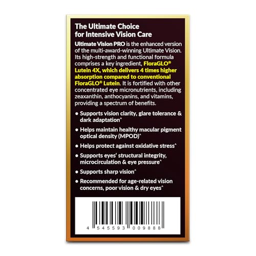 AFC Japan Ultimate Vision PRO - Eye Formula with FloraGLO Lutein 4X AFC uk supplements
