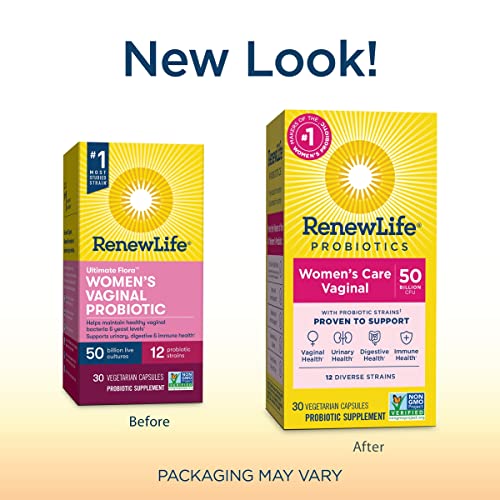 Renew Life Women's Probiotic Capsules, 50 Billion CFU Guaranteed, Supports pH Balance Renew Life uk supplements