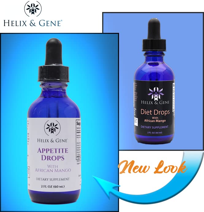 Helix & Gene Appetite Diet Drops Mango Flavor | Fast Weight Loss | Natural Metabolism Helix & Gene uk supplements