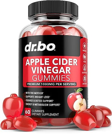 ACV Apple Cider Vinegar Gummies - Natural Support for Advanced Weight DR. BO uk supplements
