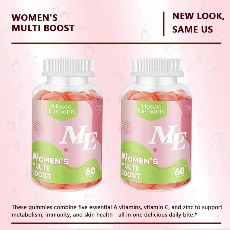 Methylated Multivitamin for Women Gummies，Inositol, Folate, Vitamins A C D3 E B12 K2, Herbal & Mineral Blend, Daily Vegan Gummy MOSEA ELEMENTS uk supplements