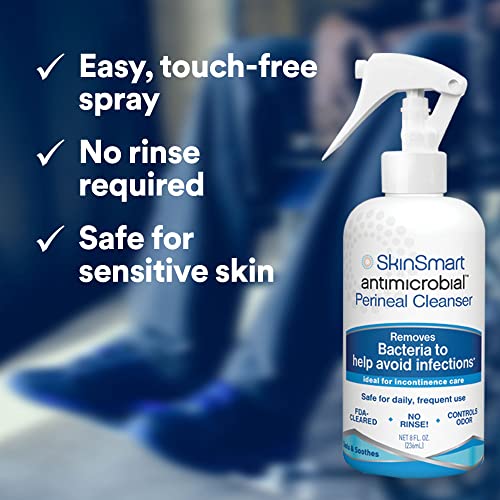 SkinSmart Antimicrobial Perineal Cleanser, Ideal for Incontinence Care SkinSmart Antimicrobial uk supplements