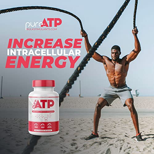Pure ATP Capsules, Adenosine Triphosphate - Increase Energy, Endurance, Strength BulkStimulants.com uk supplements