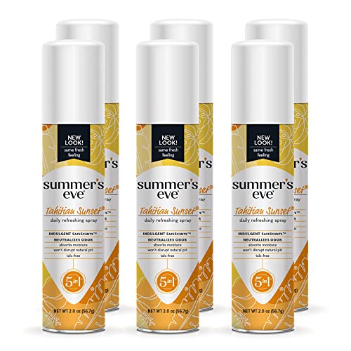 Summer's Eve Tahitian Sunset Daily Feminine Spray, 2 oz, 6 Pack Summer's Eve uk supplements